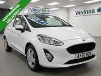 USED 2020 70 FORD FIESTA VAN 1.5 TDCI 85 BHP 3DR ( AIR CON / SAT NAV ! ) 1 OWNER | AIR CON | FACTORY SAT NAV !
