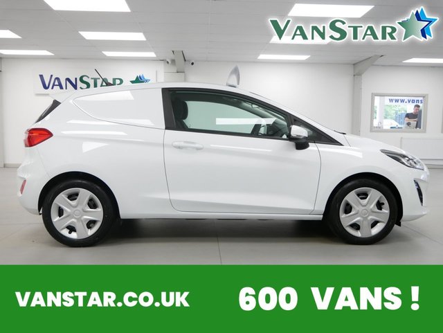 View our Ford Fiesta Van 1.5 TDCI 85 BHP 3DR ( AIR CON / SAT NAV ! )