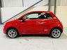 USED 2009 59 FIAT 500 1.2 Lounge Hatchback 3dr Petrol Manual Euro 5 (s/s) (69 bhp) Low Road Tax|ULEZ OK|Pan Roof|Red Leather|12 Months MOT