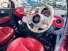 USED 2009 59 FIAT 500 1.2 Lounge Hatchback 3dr Petrol Manual Euro 5 (s/s) (69 bhp) Low Road Tax|ULEZ OK|Pan Roof|Red Leather|12 Months MOT