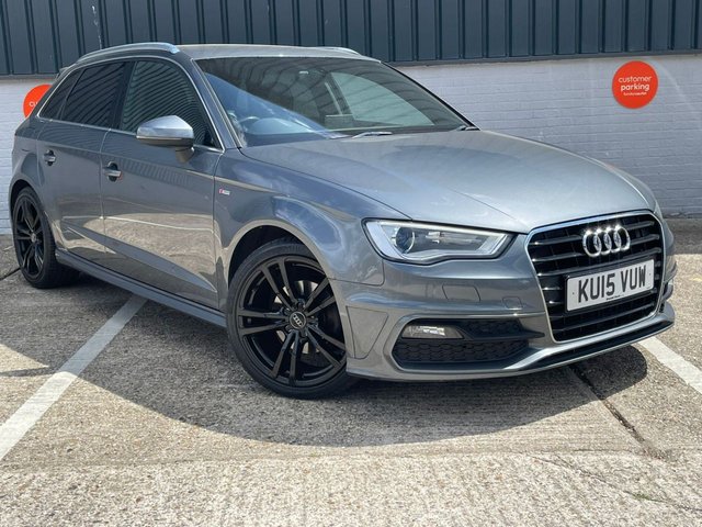 2015 15 Audi A3 2.0 TDI S line Sportback 5dr Diesel Manual Euro 6 (s/s) (150 ps)