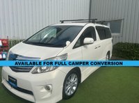USED 2008 TOYOTA ALPHARD TOYOTA ALPHARD 2.4 LITRE MPV FWD IDEAL FOR CUSTOM CAMPER CONVERSION #01135 IDEAL FOR CUSTOM CAMPER CONVERSION