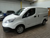USED 2020 20 NISSAN e-NV200 40kWh Acenta Panel Van 5dr Electric Auto SWB (Quick Charge) (109 ps) AIR CON BLUETOOTH REAR VIEW CAMERA CRUISE CONTROL PARKING SENSORS PLYLINED BULKHEAD 1 OWNER SERVICE HISTORY WARRANTY