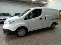 USED 2020 20 NISSAN e-NV200 40kWh Acenta Panel Van 5dr Electric Auto SWB (Quick Charge) (109 ps) AIR CON BLUETOOTH REAR VIEW CAMERA CRUISE CONTROL PARKING SENSORS PLYLINED BULKHEAD 1 OWNER SERVICE HISTORY WARRANTY