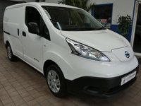 USED 2020 20 NISSAN e-NV200 40kWh Acenta Panel Van 5dr Electric Auto SWB (Quick Charge) (109 ps) AIR CON BLUETOOTH REAR VIEW CAMERA CRUISE CONTROL PARKING SENSORS PLYLINED BULKHEAD 1 OWNER SERVICE HISTORY WARRANTY