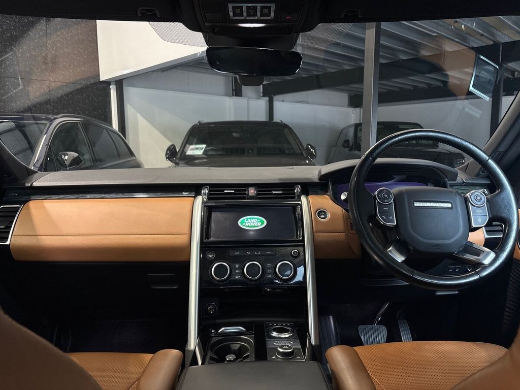 USED 2018 18 LAND ROVER DISCOVERY 3.0 Si6 V6 HSE Luxury SUV 5dr Petrol Auto 4WD Euro 6 (s/s) (340 ps) TAN LEATHER|TOW BAR|FRIDGE|FSH