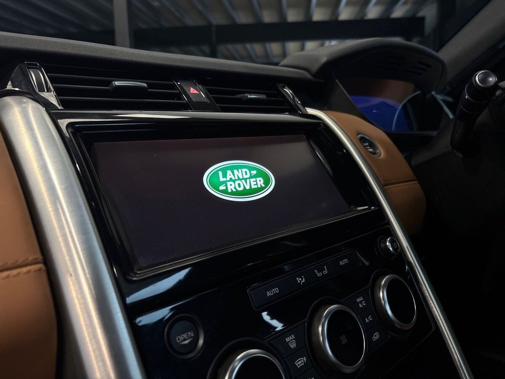 USED 2018 18 LAND ROVER DISCOVERY 3.0 Si6 V6 HSE Luxury SUV 5dr Petrol Auto 4WD Euro 6 (s/s) (340 ps) TAN LEATHER|TOW BAR|FRIDGE|FSH