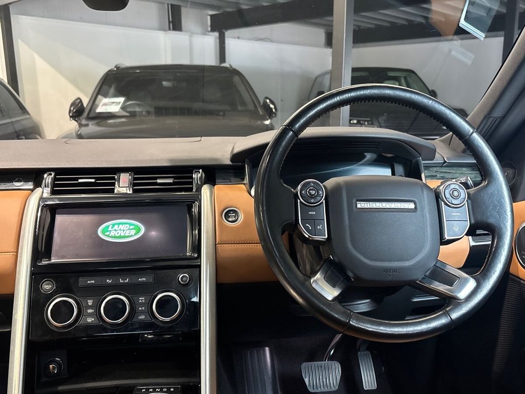 USED 2018 18 LAND ROVER DISCOVERY 3.0 Si6 V6 HSE Luxury SUV 5dr Petrol Auto 4WD Euro 6 (s/s) (340 ps) TAN LEATHER|TOW BAR|FRIDGE|FSH
