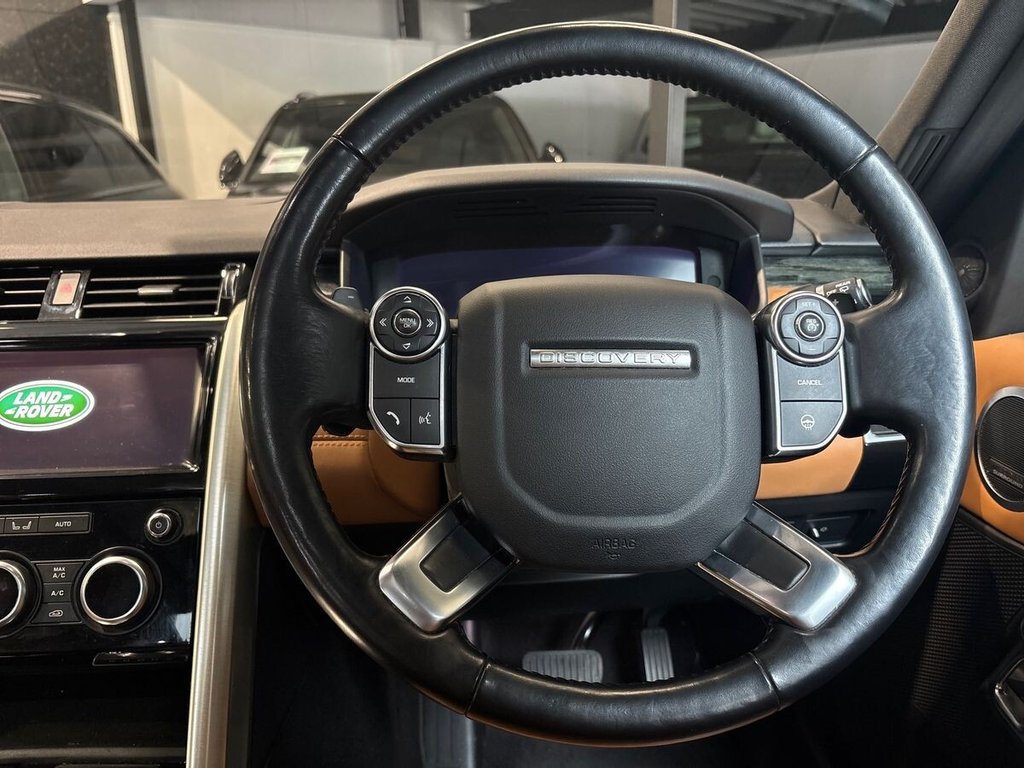 USED 2018 18 LAND ROVER DISCOVERY 3.0 Si6 V6 HSE Luxury SUV 5dr Petrol Auto 4WD Euro 6 (s/s) (340 ps) TAN LEATHER|TOW BAR|FRIDGE|FSH