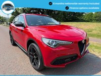 USED 2020 70 ALFA ROMEO STELVIO 2.0T Nero Edizione SUV 5dr Petrol Auto Q4 AWD Euro 6 (s/s) (200 ps) BLUETOOTH-DAB-CRUISE-PARK SENSORS