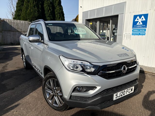 View our Ssangyong Musso 2.2D Saracen Pickup Double Cab 4dr Diesel Manual 4WD Euro 6 (181 ps)