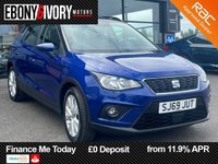 USED 2019 69 SEAT ARONA 1.0 TSI GPF SE Technology SUV 5dr Petrol Manual Euro 6 (s/s) (95 ps) FULL SERVICE HISTORY LOW MILEAGE SERVICED AS REQUIRED AND 1 YEAR MOT WITHIN THE SALE