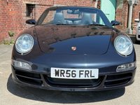 USED 2006 56 PORSCHE 911 [997] CARRERA CABRIOLET 3.8 997 Carrera 4S Cabriolet 2dr Petrol Manual AWD (285 g/km, 350 bhp) Heated seats * Great service history * Carbon interior pack *