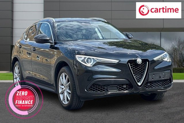 View our Alfa Romeo Stelvio 2.0T Speciale SUV 5dr Petrol Auto Q4 AWD Euro 6 (s/s) (280 ps) Media Display, Reverse Camera, Front and Rear Parking Sensors, Satellite Navigation, 19-Inch Alloy Wheels