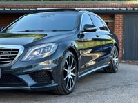 USED 2016 16 MERCEDES-BENZ S CLASS 5.5 S63L V8 AMG (Executive) Saloon 4dr Petrol SpdS MCT Euro 6 (s/s) (585 ps) 