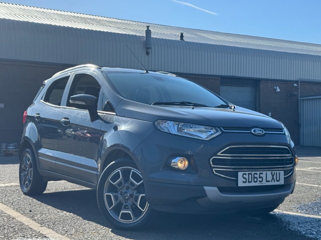 View our Ford Ecosport 1.0T EcoBoost Titanium SUV 5dr Petrol Manual 2WD Euro 5 (s/s) (125 ps)