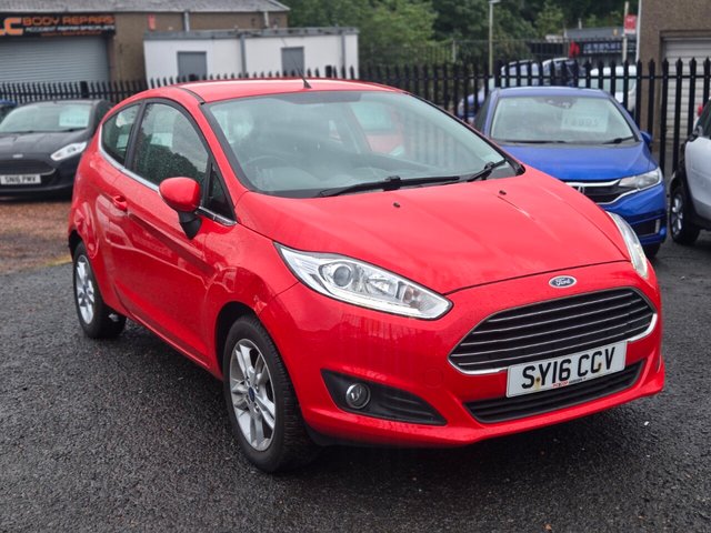 View our Ford Fiesta 1.25 Zetec Hatchback 3dr Petrol Manual Euro 6 (82 ps)