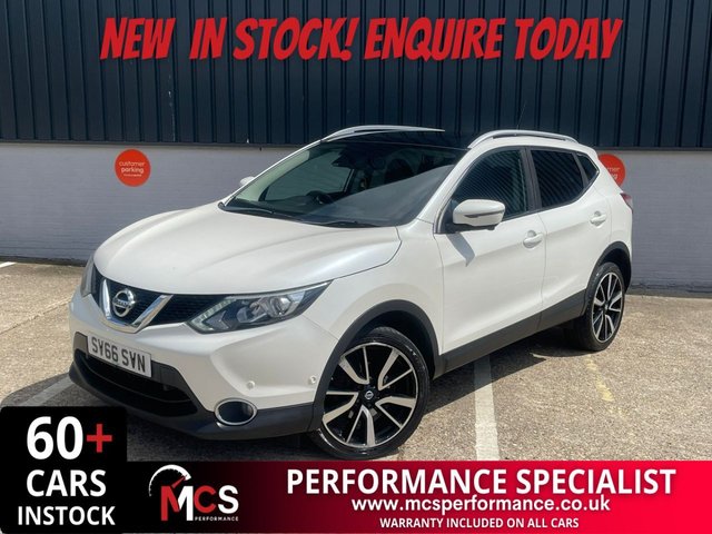 2016 66 NISSAN QASHQAI 1.5 dCi Tekna SUV 5dr Diesel Manual 2WD Euro 6 (s/s) (110 ps) **SALE** EVERY CAR REDUCED !