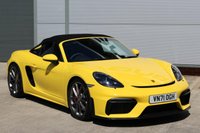 USED 2021 C PORSCHE 718 Spyder 4.0 Spyder Euro 6 (s/s) 2dr **NOW SOLD**