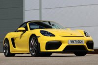 USED 2021 C PORSCHE 718 Spyder 4.0 Spyder Euro 6 (s/s) 2dr **NOW SOLD**