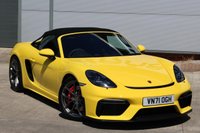 USED 2021 C PORSCHE 718 Spyder 4.0 Spyder Euro 6 (s/s) 2dr **NOW SOLD**