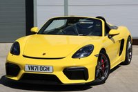 USED 2021 C PORSCHE 718 Spyder 4.0 Spyder Euro 6 (s/s) 2dr **NOW SOLD**