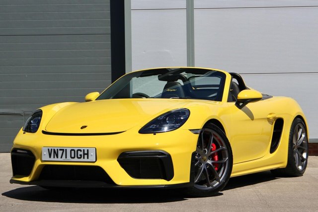 2021 C Porsche 718 Spyder 4.0 Spyder Euro 6 (s/s) 2dr