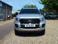 USED 2021 21 FORD RANGER 2.0 EcoBlue Wildtrak Pickup Double Cab 4dr Diesel Auto 4WD Euro 6 (s/s) (213 ps) www.suffolkcarcentre.co.uk - Located at Reydon