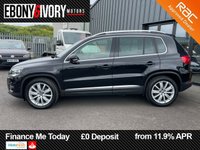 USED 2015 15 VOLKSWAGEN TIGUAN 2.0 TDI BlueMotion Tech Match SUV 5dr Diesel Manual 2WD Euro 5 (s/s) (140 ps) FULL SERVICE HISTORY INCLUDING TIMING BELT + WATER PUMP CHANGE @47K, 2 KEYS, BOOK PACK, FRESH SERVICE + 1YR MOT WITHIN THE SALE