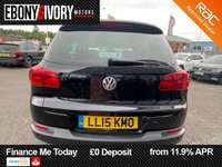USED 2015 15 VOLKSWAGEN TIGUAN 2.0 TDI BlueMotion Tech Match SUV 5dr Diesel Manual 2WD Euro 5 (s/s) (140 ps) FULL SERVICE HISTORY INCLUDING TIMING BELT + WATER PUMP CHANGE @47K, 2 KEYS, BOOK PACK, FRESH SERVICE + 1YR MOT WITHIN THE SALE
