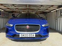 USED 2020 20 JAGUAR I-PACE 400 90kWh S SUV 5dr Electric Auto 4WD (400 ps)+2 KEYS+HISTORY+2 CABLES+MEDIA+LEATHER+NAVIGATION+LEATHER+DIGITAL DASH+APPS+18 INCH ALLOYS+ 2 KEYS+2 CABLES+HISTORY+ALLOYS+HALF LEATHER SEATS+PARK SENSORS+NAV+CLIMATE+DIGITAL DASH+BLUETOOTH+MEDIA+CRUISE+REAR CAM+HPI CLEAR