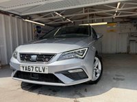 USED 2018 SEAT LEON 1.4 EcoTSI FR Technology ST 5dr Petrol DSG Euro 6 (s/s) (150 ps)+2018+2 KEYS+FSH 8 STAMPS+1 FORMER KEEPER+NAVIGATION+BLUETOOTH+APPS+MEDIA+USB+AUX+ 2 KEYS+1 FORMER KEEPER+CLIMATE+FSH 6 STAMPS+CRUISE+PARK CONTROL+BLUETOOTH+MEDIA+NAV+USB+AUX+DAB+ALLOYS+HPI CLEAR