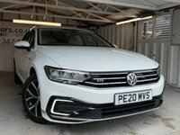 USED 2020 20 VOLKSWAGEN PASSAT 1.4 TSI 13kWh GTE Estate 5dr Petrol Plug-in Hybrid DSG Euro 6 (s/s) (218 ps)+1 OWNER FROM NEW+2 KEYS+FSH+2 CABLES+MEDIA+LEATHER+NAVIGATION+BLUETOOTH+ 2 KEYS+2 CABLES+FSH+CRUISE+NAV+1 OWNER FROM NEW+PARK CONTROL+MEDIA+FULL LEATHER HEATED SEATS+CLIMATE+BLUETOOTH+ALLOYS+HPI CLEAR