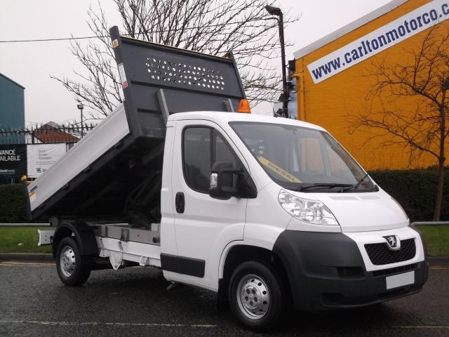 2013 63 Peugeot Boxer 2.2 HDI 335 L2 Tipper Mwb Alloy Body Low Mileage,Free UK Delivery