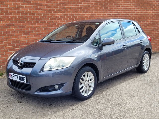 2007 07 Toyota Auris 1.6 VVT-i TR Hatchback 5dr Petrol Manual (166 g/km, 124 bhp)