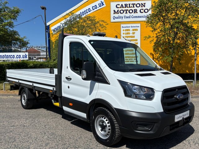 2020 70 Ford Transit 2.0 350 EcoBlue Leader L4 14FT Dropside Euro 6 6130 ps