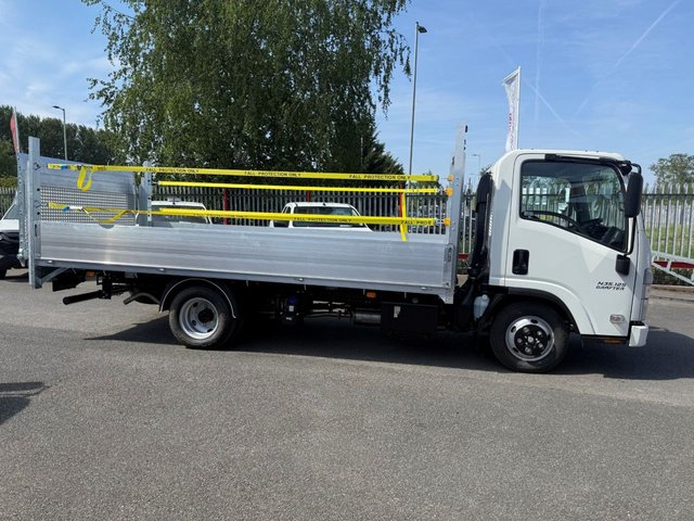 View our Isuzu Trucks Grafter N35.125TA Auto with 4.5 metre Alloy Dropside Body with DEL 500kg Tail Lift and Tow Bar