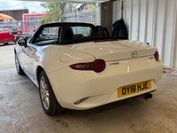 USED 2018 18 MAZDA MX-5 1.5 SKYACTIV-G SE Convertible 2dr Petrol Manual Euro 6 (131 ps)+1 FORMER KEEPER+HISTORY+MEDIA+BLUETOOTH+ALLOYS+AIRCON+USB+AUX+ HISTORY+1 FORMER KEEPER+ALLOYS+BLUETOOTH+MEDIA+AIRCON+AUX+USB+HPI CLEAR