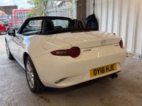 USED 2018 18 MAZDA MX-5 1.5 SKYACTIV-G SE Convertible 2dr Petrol Manual Euro 6 (131 ps)+1 FORMER KEEPER+HISTORY+MEDIA+BLUETOOTH+ALLOYS+AIRCON+USB+AUX+ HISTORY+1 FORMER KEEPER+ALLOYS+BLUETOOTH+MEDIA+AIRCON+AUX+USB+HPI CLEAR