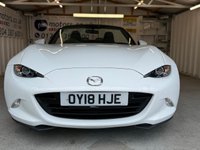 USED 2018 18 MAZDA MX-5 1.5 SKYACTIV-G SE Convertible 2dr Petrol Manual Euro 6 (131 ps)+1 FORMER KEEPER+HISTORY+MEDIA+BLUETOOTH+ALLOYS+AIRCON+USB+AUX+ HISTORY+1 FORMER KEEPER+ALLOYS+BLUETOOTH+MEDIA+AIRCON+AUX+USB+HPI CLEAR