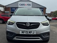 USED 2019 19 VAUXHALL CROSSLAND X 1.2 Turbo GPF Elite SUV 5dr Petrol Auto Euro 6 (s/s) (110 ps) CRUISE CONTROL +  BLUETOOTH +  DAB RADIO +  LANE ASSIST +  AUTO START/STOP +  DAY TIME RUNNING LIGHTS +  REAR PARKING SENSORS +  HALF LEATHER TRIM +  PRIVACY GLASS +  17 INCH ALLOY WHEELS +