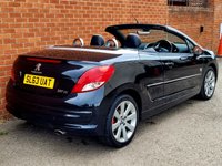 USED 2013 63 PEUGEOT 207 1.6 VTi Roland Garros Convertible 2dr Petrol Manual Euro 5 (120 ps) LOW MILES - FULL LEATHER
