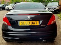 USED 2013 63 PEUGEOT 207 1.6 VTi Roland Garros Convertible 2dr Petrol Manual Euro 5 (120 ps) LOW MILES - FULL LEATHER