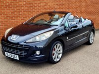 USED 2013 63 PEUGEOT 207 1.6 VTi Roland Garros Convertible 2dr Petrol Manual Euro 5 (120 ps) LOW MILES - FULL LEATHER
