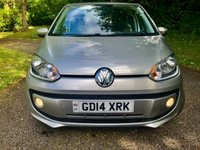 USED 2014 VOLKSWAGEN UP! 1.0 High up! Hatchback 5dr Petrol ASG Euro 5 (75 ps) ONLY 35,500 MILES // 1 FAMILY OWNED//X10 SERVICE HISTORY STAMPS//AIRCON//ALLOYS//REMOTE LOCKING//INSURANCE GROUP 2 // HEATED FRONT SEATS//FULL SIZE SPARE WHEEL//CAMBELT RENEWED 2021 at 10,500 MILES ASG Euro 5 (75 ps) ONLY 35,500 MILES // 1 FAMILY OWNED//X10 SERVICE HISTORY STAMPS//AIRCON//ALLOYS//REMOTE LOCKING//INSURANCE GROUP 2 // HEATED FRONT SEATS//FULL SIZE SPARE WHEEL//CAMBELT RENEWED 2021 at 10,500 MILES