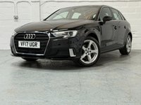 USED 2017 17 AUDI A3 1.5 TFSI CoD Sport Sportback 5dr Petrol S Tronic Euro 6 (s/s) (150 ps) HEATED SEATS, CRUSIE, NAV