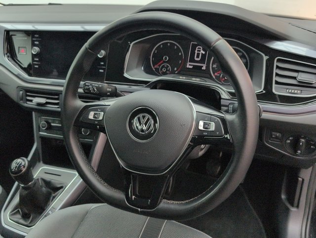 USED 2018 18 Volkswagen Polo 1.0 TSI Sel Hatchback 5dr Petrol Manual Euro 6 (s/S) (115 Ps) - Sat Nav + Climate Control