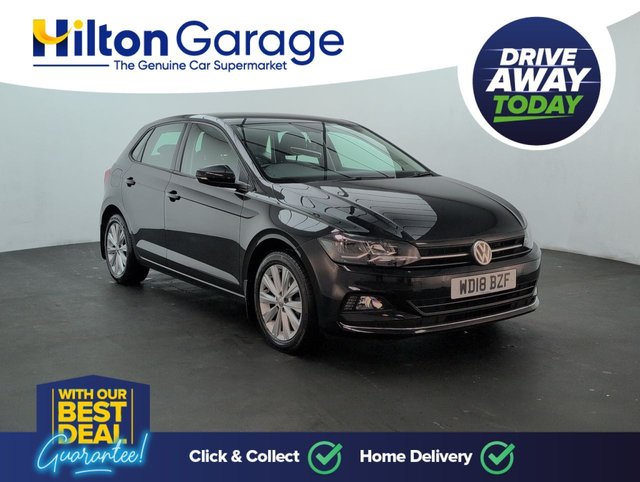 USED 2018 18 Volkswagen Polo 1.0 TSI Sel Hatchback 5dr Petrol Manual Euro 6 (s/S) (115 Ps) - Sat Nav + Climate Control