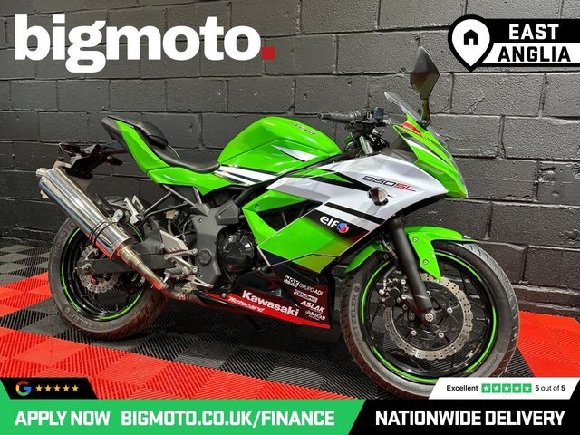 View our KAWASAKI Ninja 250SL