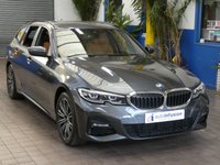USED 2021 21 BMW 3 SERIES 2.0 330e 12kWh M Sport Touring 5dr Petrol Plug-in Hybrid Auto xDrive Euro 6 (s/s) (292 ps) 4WD SAT NAV HEATED LEATHER SEATS REAR VIEW CAMERA CRUISE CONTROL PARKING SENSORS 1 OWNER EXCELLENT SERVICE HISTORY WARRANTY